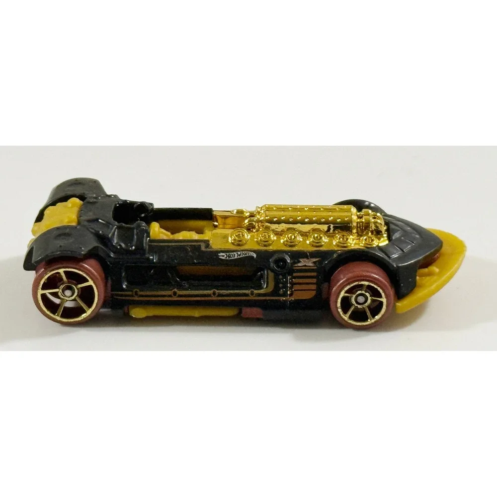 Hot Wheels Steampunk Series Diecast Car Kids 1/64 Black Gold CFG98 2014 Mattel